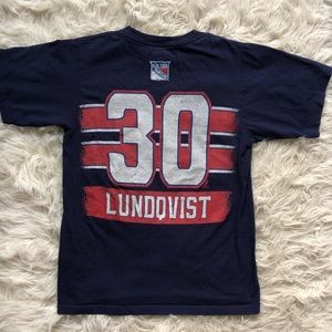 New York Rangers “Lundqvist” Tee shirt Size Small